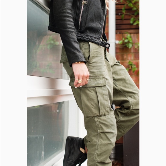 rag and bone green pants
